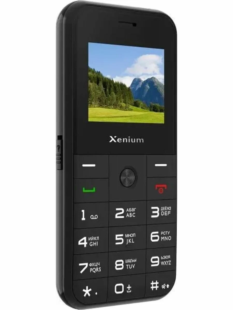 Мобильный телефон Xenium X718, 2 SIM, 1.77", 12 ч в режиме разговора — фото 1