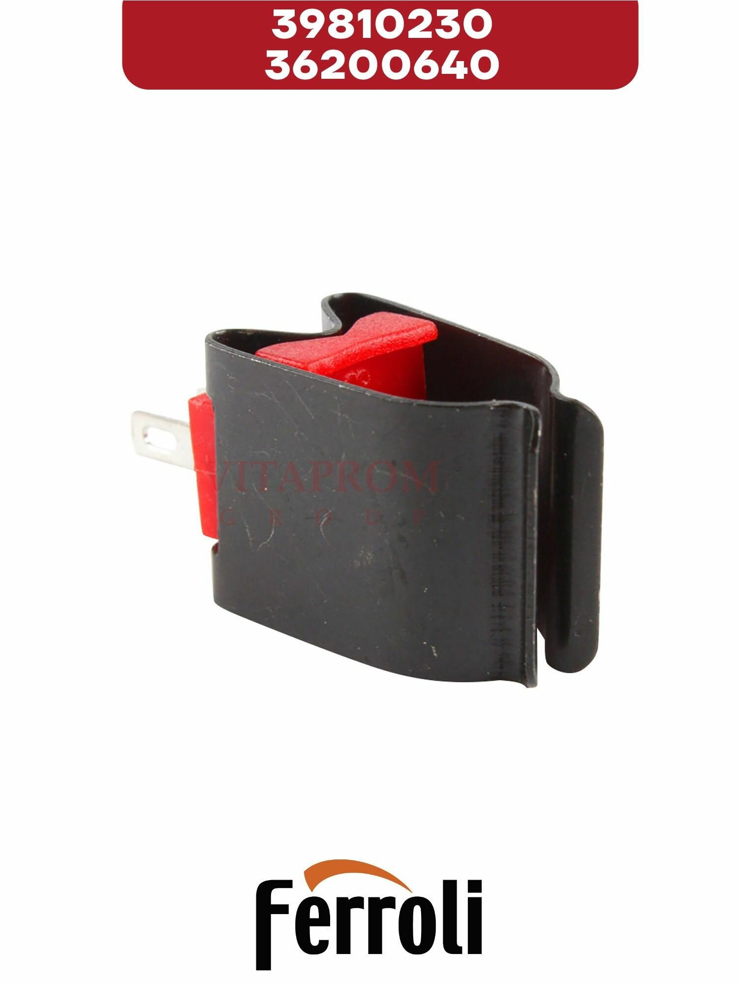 Датчик температуры Ferroli 39810230, 36200640 для газовых котлов Arena, Diva, DIVAtech