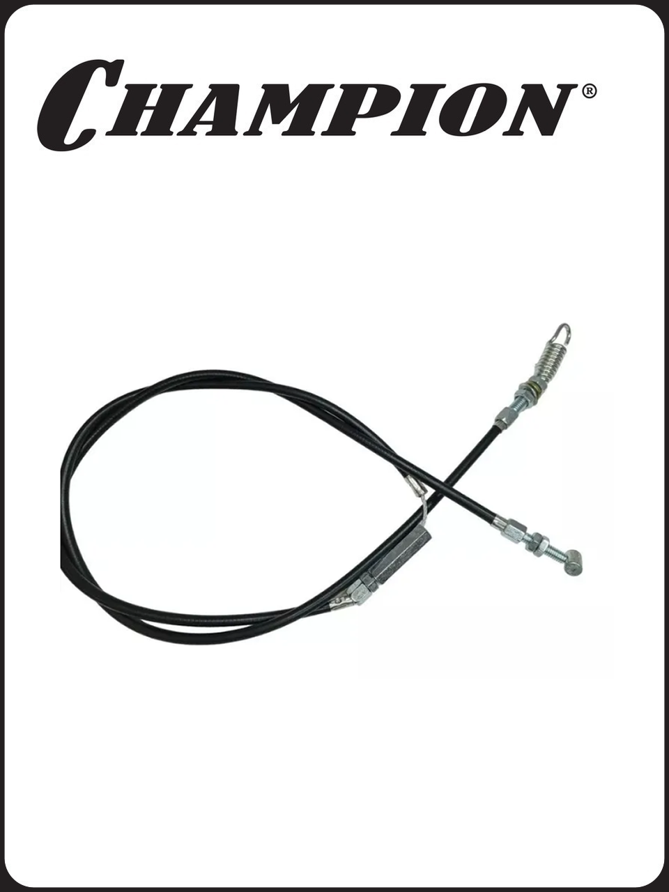 Трос хода CHAMPION, для культиваторов/мотоблоков, сталь, бобышка 14 мм, 1300мм