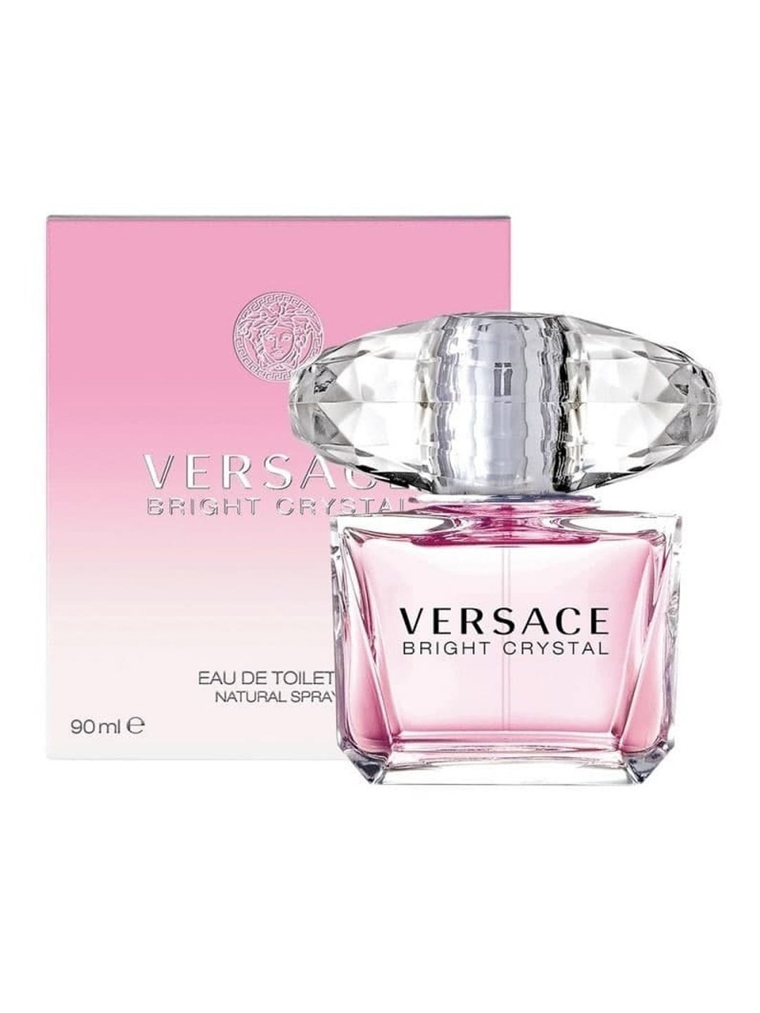 Парфюм Bright Crystal Versace 90мл, цветочно-фруктовый аромат, женская, элегантность