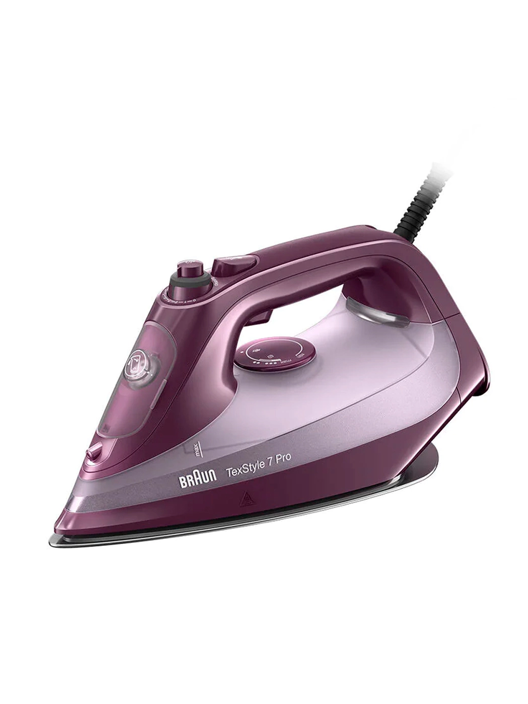 Утюг Braun SI7181VI, чёрный-фиолетовый