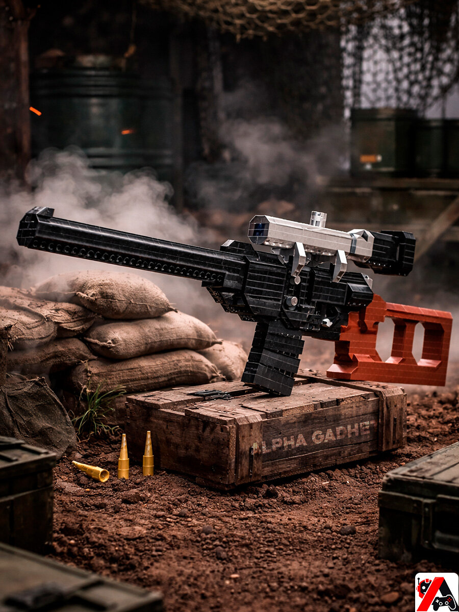 Конструктор снайперская винтовка ВСК-94, 865 деталей, оружие игрушка