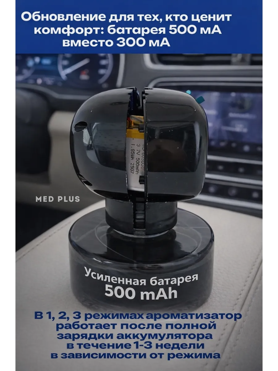 Робот Ароматизатор для автомобиля Долгий эффект Освежитель воздуха в — фото 1
