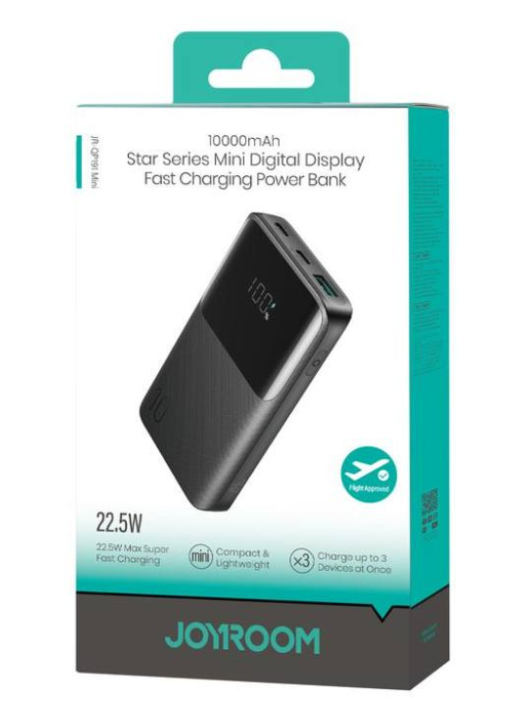 Удобный, стильный и компактный внешний аккумулятор для вашего телефона. JoyRoom QP191mini