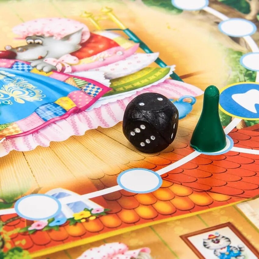 Настольная игра-ходилка "Красная шапочка" — фото 1