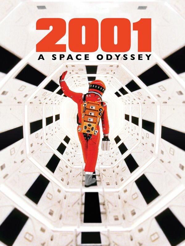 Постер для интерьера на стену (60х90 см). Кино Космическая Одиссея 2001 (2001 A space odyssey)