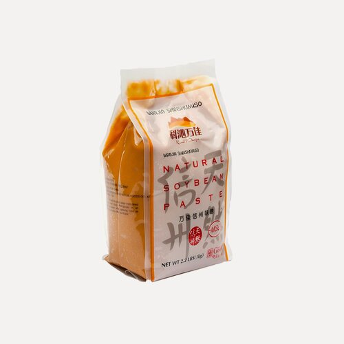 Изображение товара Паста Мисо светлая/темная, вегетарианская, для супа, 1кг, вакуумная упаковка