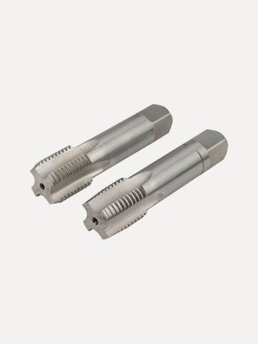 Изображение товара Набор метчиков NORGAU Industrial MF 20x2, из HSS, по стали, чугуну и цветным металлам, 2 предмета.