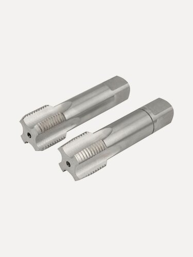 Изображение товара Набор метчиков NORGAU Industrial MF 27x2, из HSS, по стали, чугуну и цветным металлам, 2 предмета.
