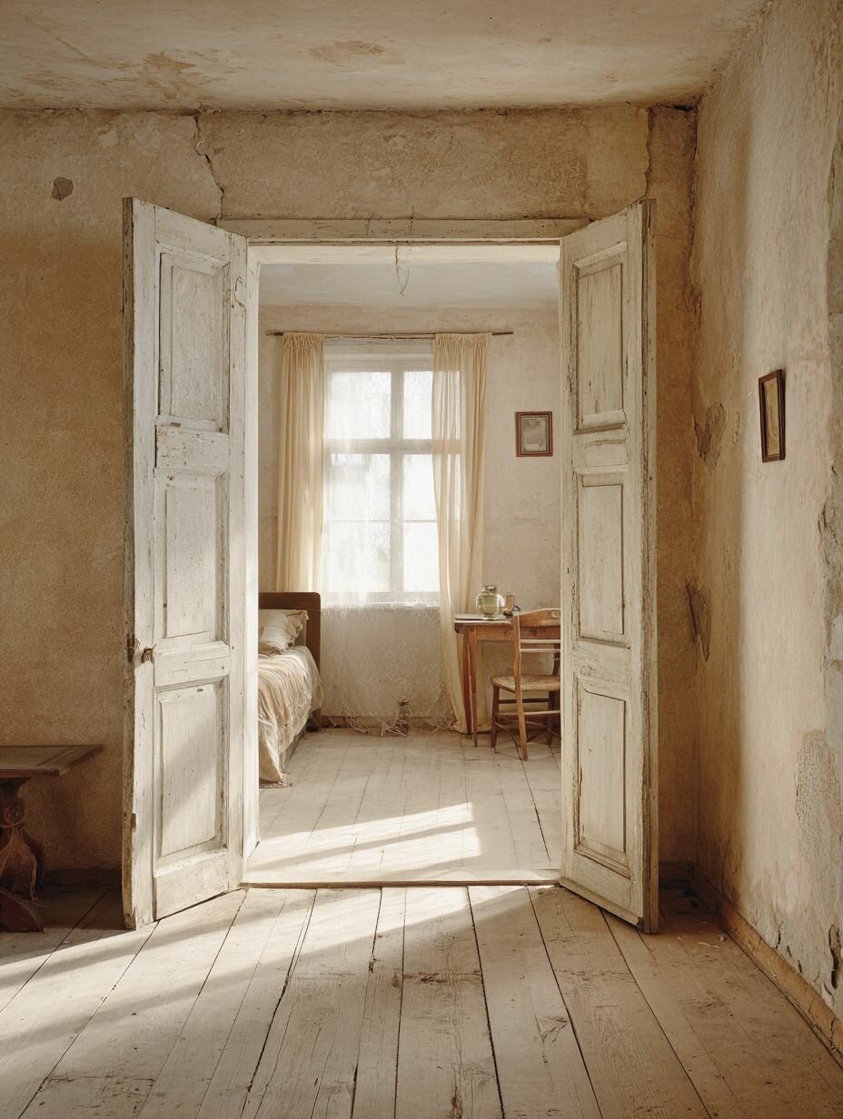 Бежевый постер 30х40 см - Беж 10