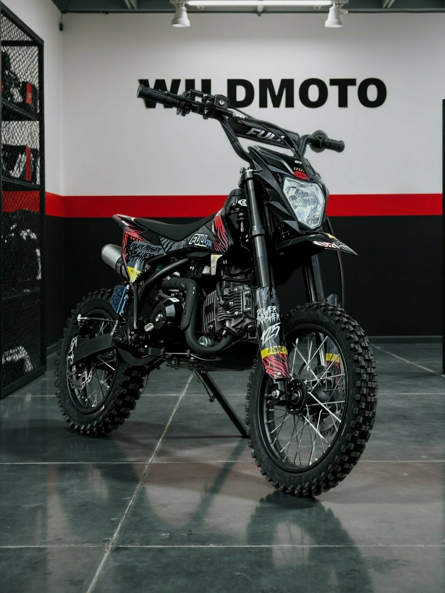 Питбайк FullCrew Power Trasher 125cc 14\12 ❗ (п\автомат эл. стартер)