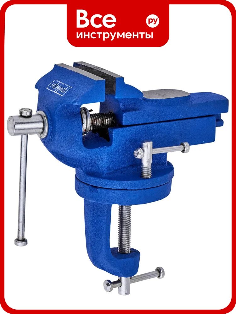 Тиски слесарные поворотные мини Scheppach (ширина губ - 60мм) Sch-329160(66053)