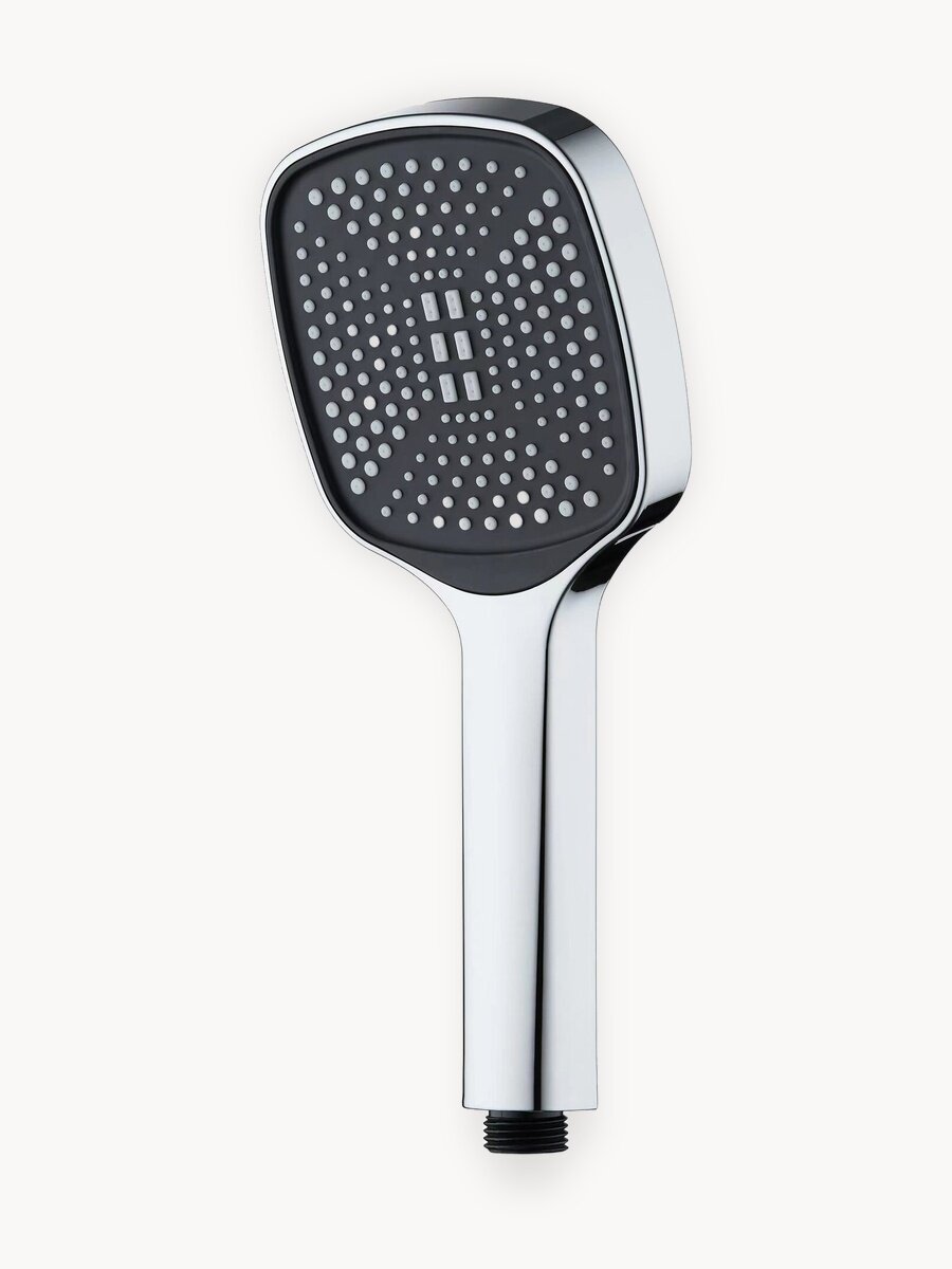 Душевая лейка / лейка для душа VODA VSP12, 105 мм, 1 режим, ABS-пластик, хром