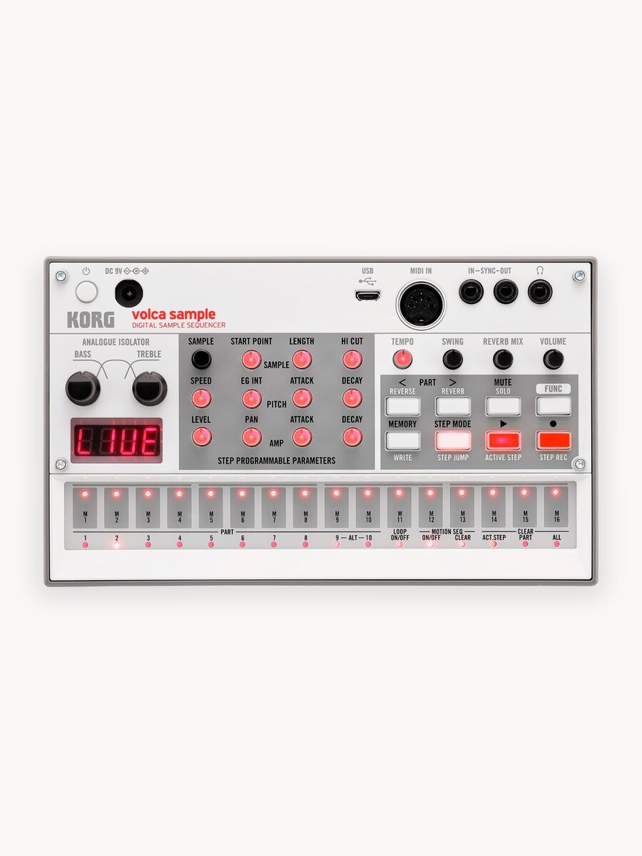 KORG VOLCA SAMPLE 2 грувбокс-семплер