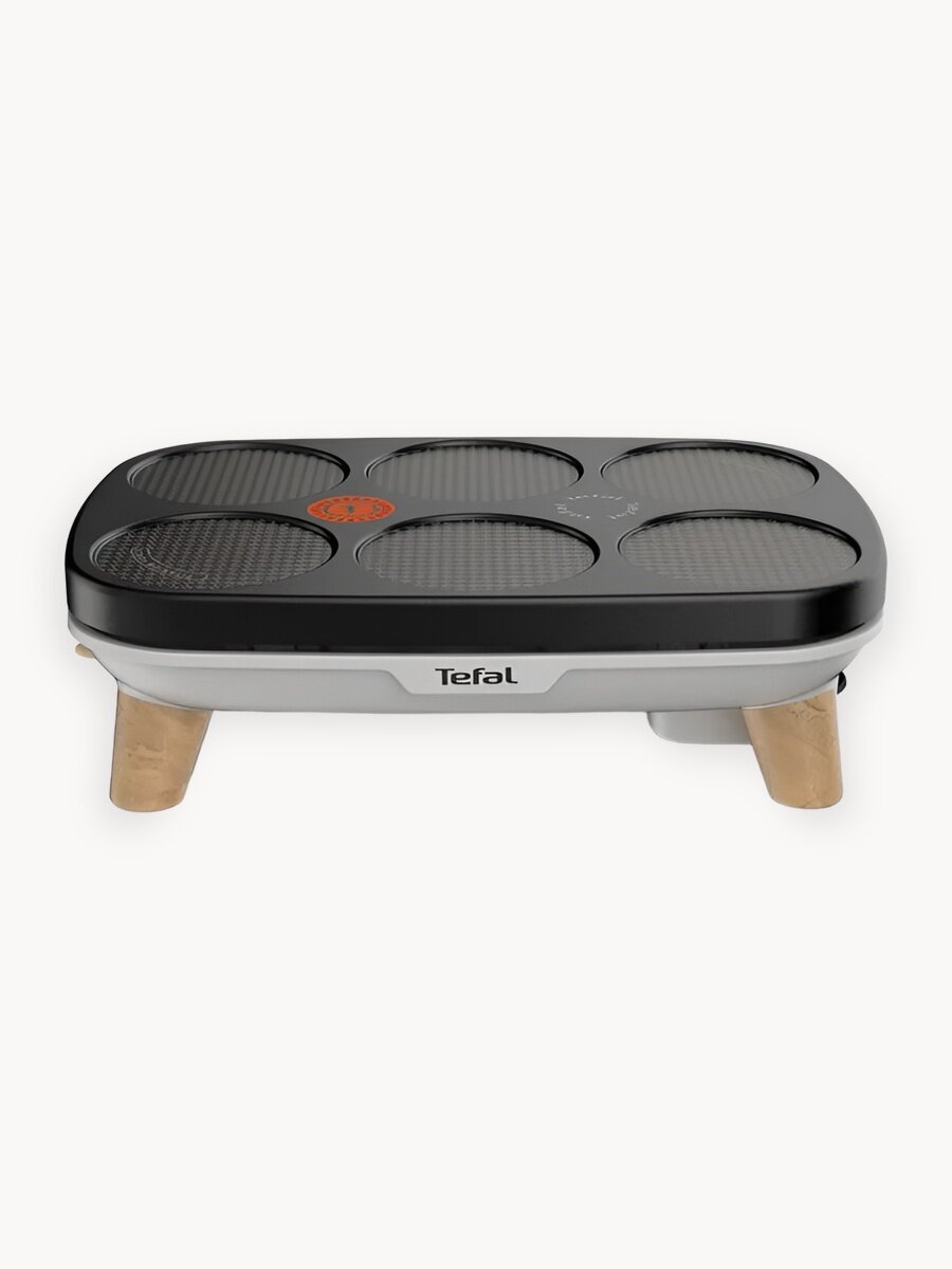 Блинница Tefal PY900D12 Crepier Gourmet черный/серый 1100Вт, антипригарное покрытие