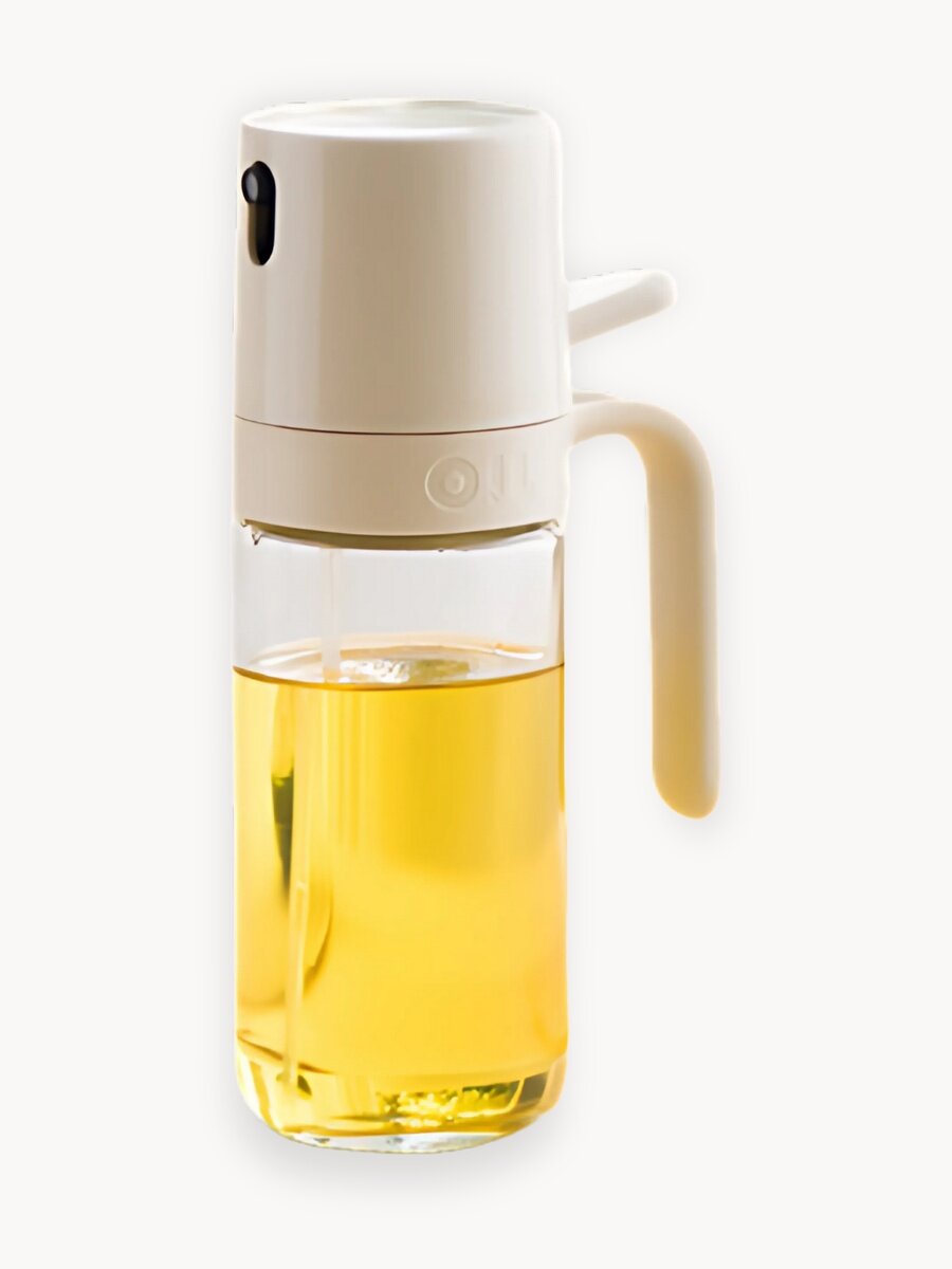 Распылитель для масла и уксуса MARC 250 мл — стеклянный дозатор с мелким спреем для жарки и салатов