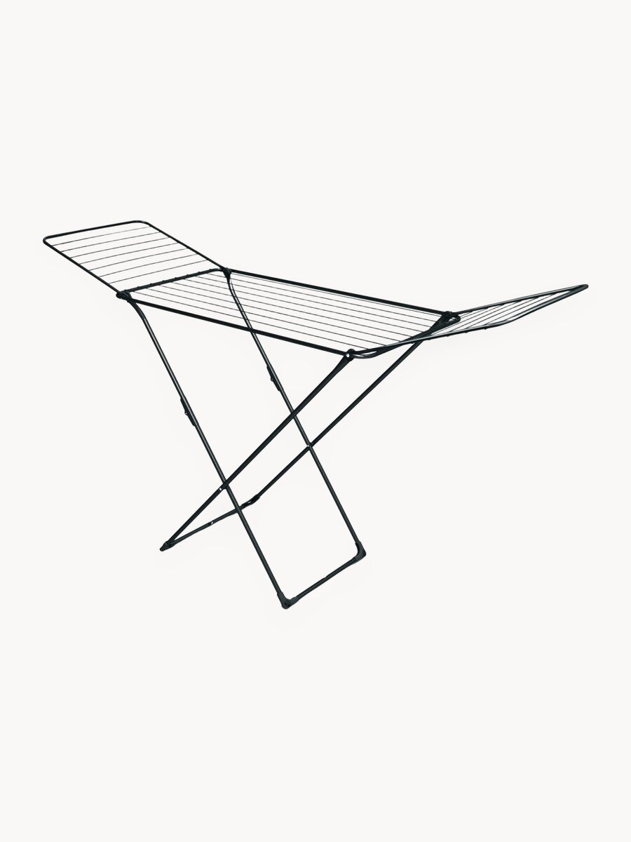 Сушилка для белья напольная НИКА СБ2ч, черный, сушильное полотно - 20 м, нагрузка - до 17 кг