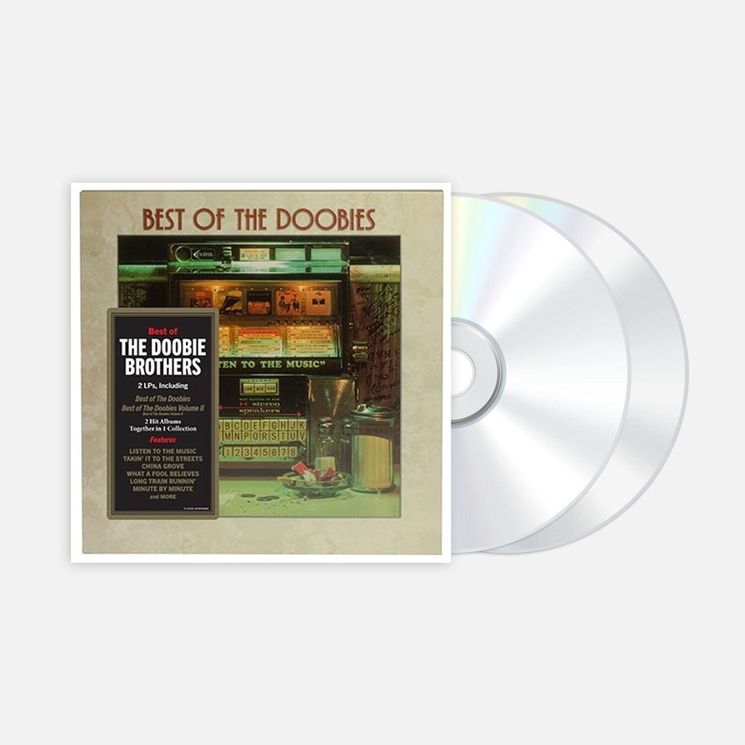 Музыка CD The Doobie Brothers - Best Of The Doobies/Best Of The Doobies Volume II, 2 x CD