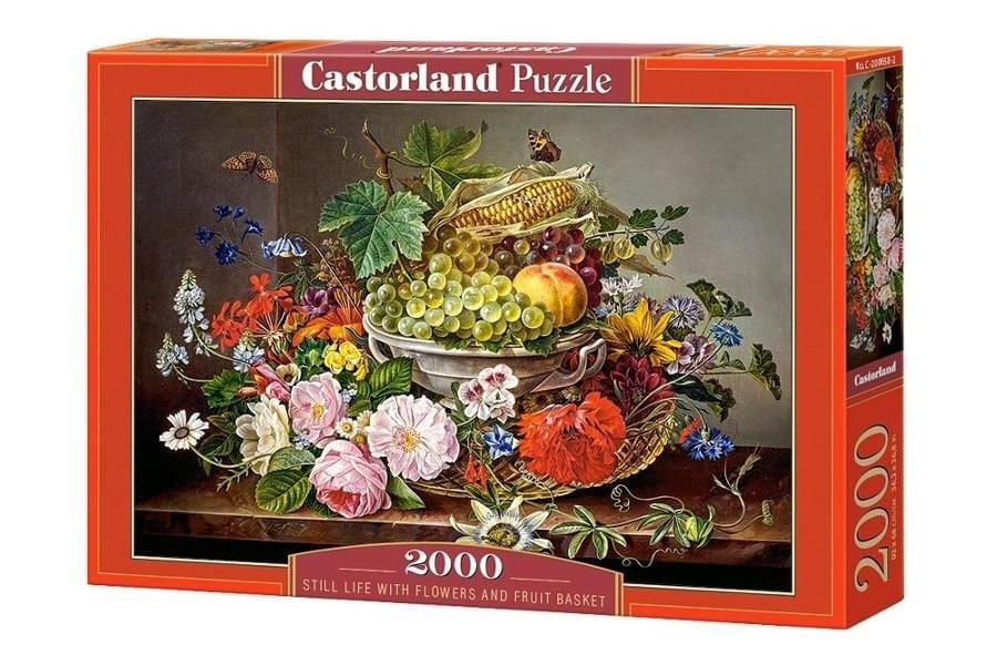 Пазл Castorland Still Life with Flowers and Fruit, 2000 элементов