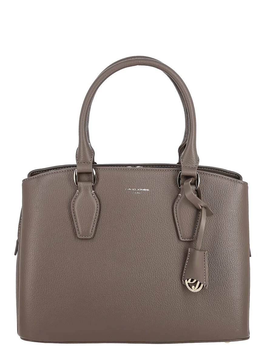 Сумка тоут DAVID JONES, серо-коричневый — фото 1