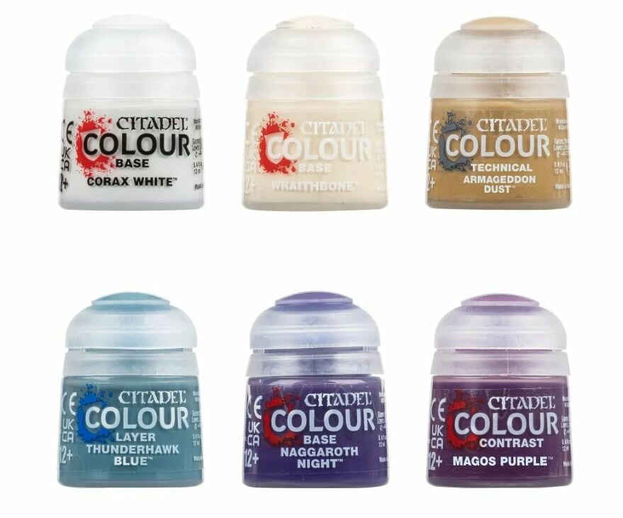 Набор Миниатюр с красками Tyranid Paint Set Warhammer 40000 — фото 1