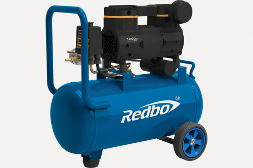 Изображение товара Безмасляный компрессор Redbo ACN-25/1200 (1.2кВт, 105л./мин, 25л, 2 цил.)