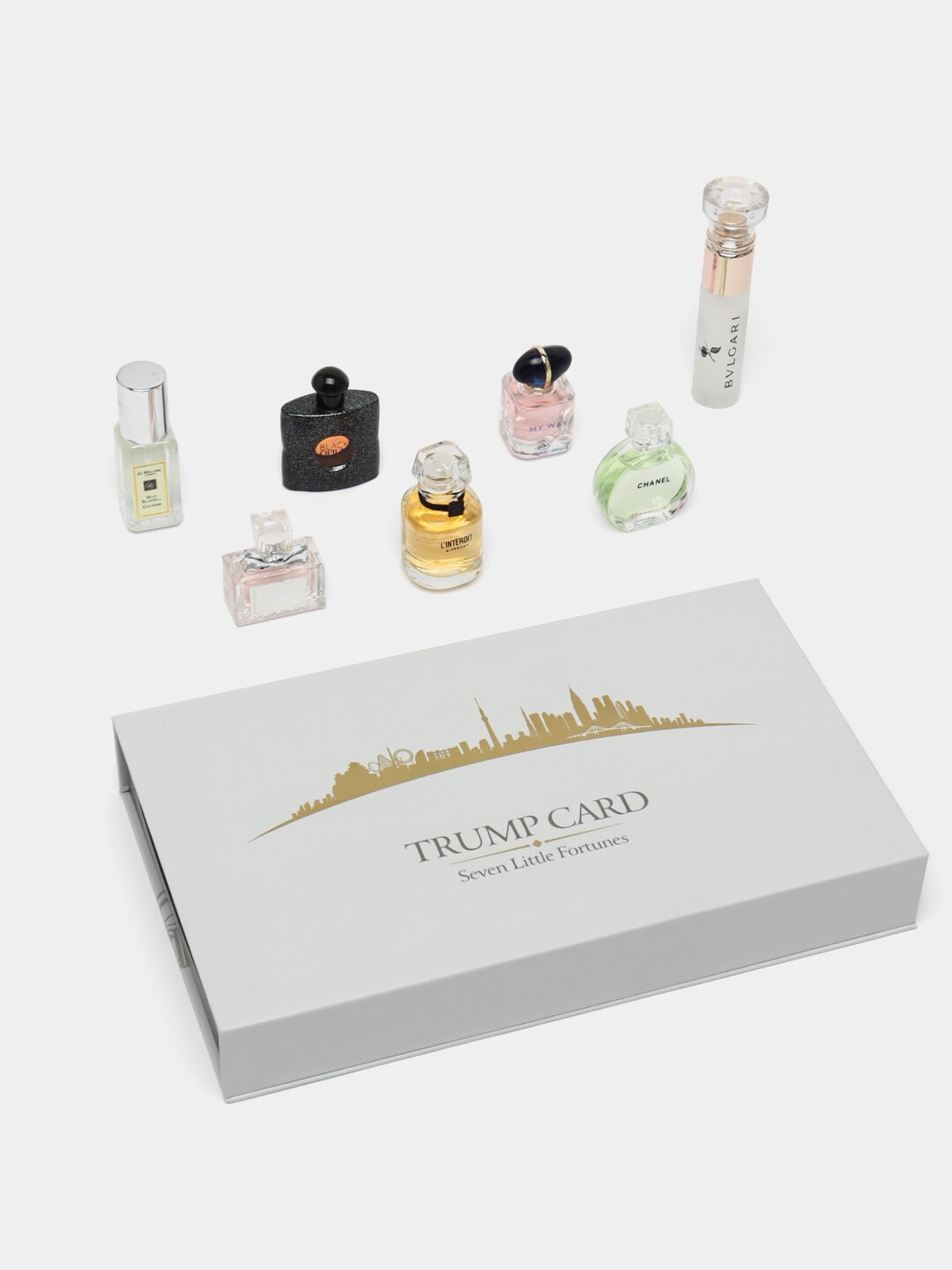 Подарочный набор духов для женщин, 7 в 1, каждый флакон по 5 или 10 мл
