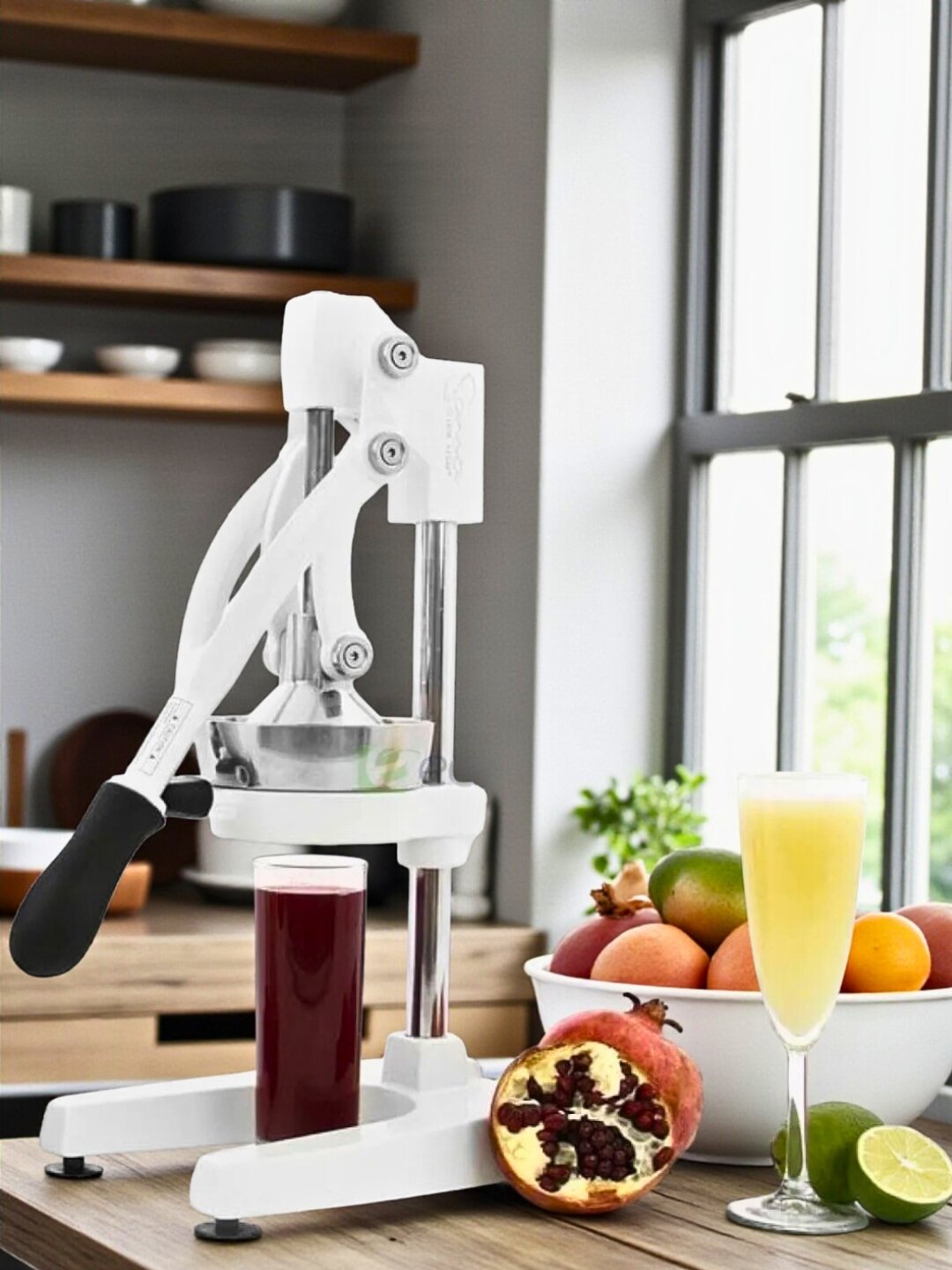 Механическая соковыжималка-пресс для гранатов, цитрусовых — фото 1