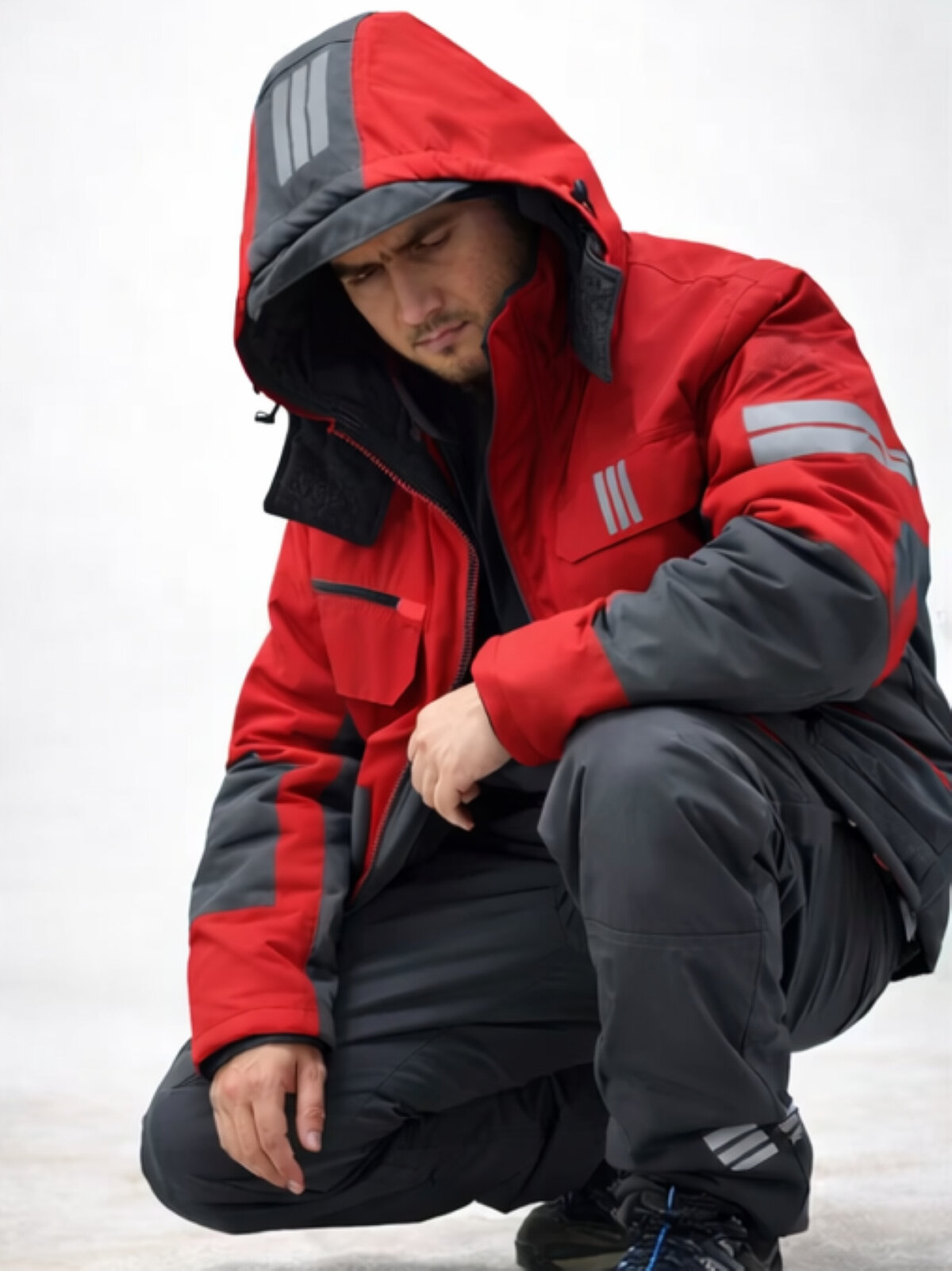 Зимняя спецодежда куртка + брюки для работы, Тепло и безопасность до –45°C! — фото 1