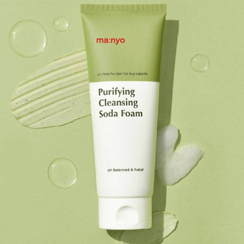 Очищающая пенка для умывания Ma: nyo Purifying Cleansing Soda Foam с содой и сбалансированным pH, 150 мл