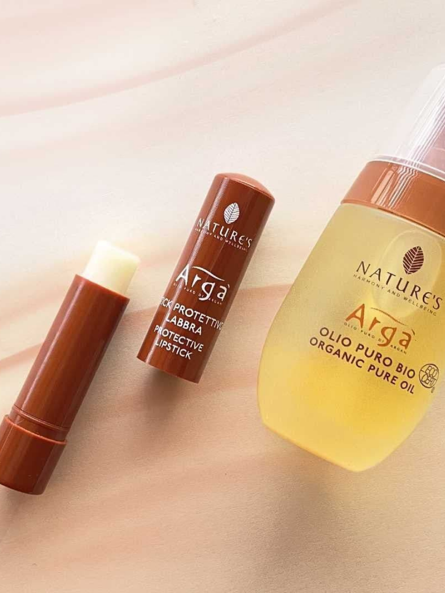 Стик для губ защитный с аргановым маслом Nature's Arga, 5,7мл — фото 1