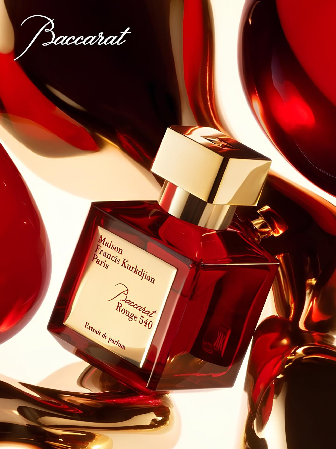Парфюмерная вода Baccarat "Rouge 540", унисекс, аромат для женщин и мужчин