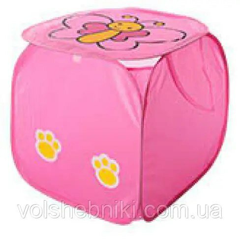 Корзина для хранения игрушек, 45 * 45 см Органайзер для детских игрушек складной