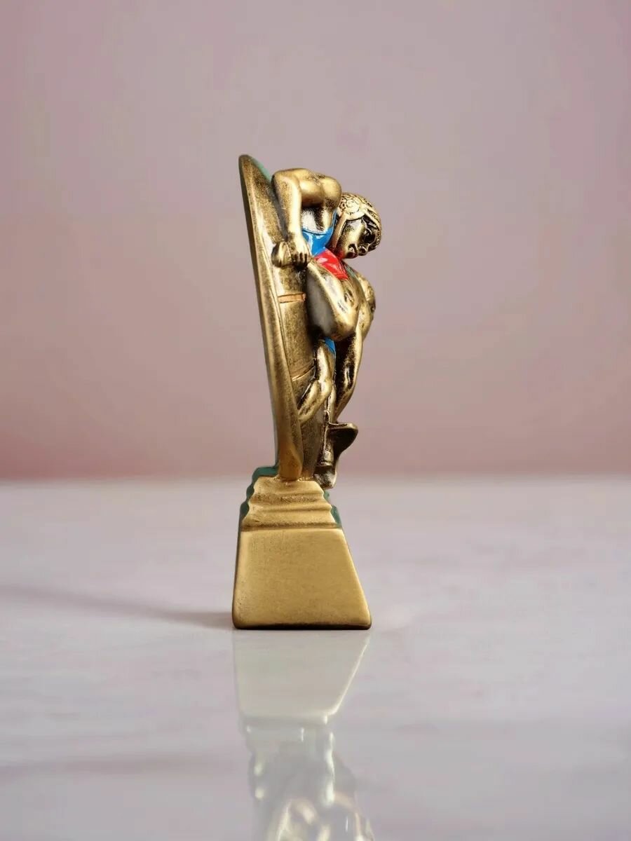 Статуэтка "Борьба", размер 10*4*13см, полистоун, цвет бронзовый — фото 1