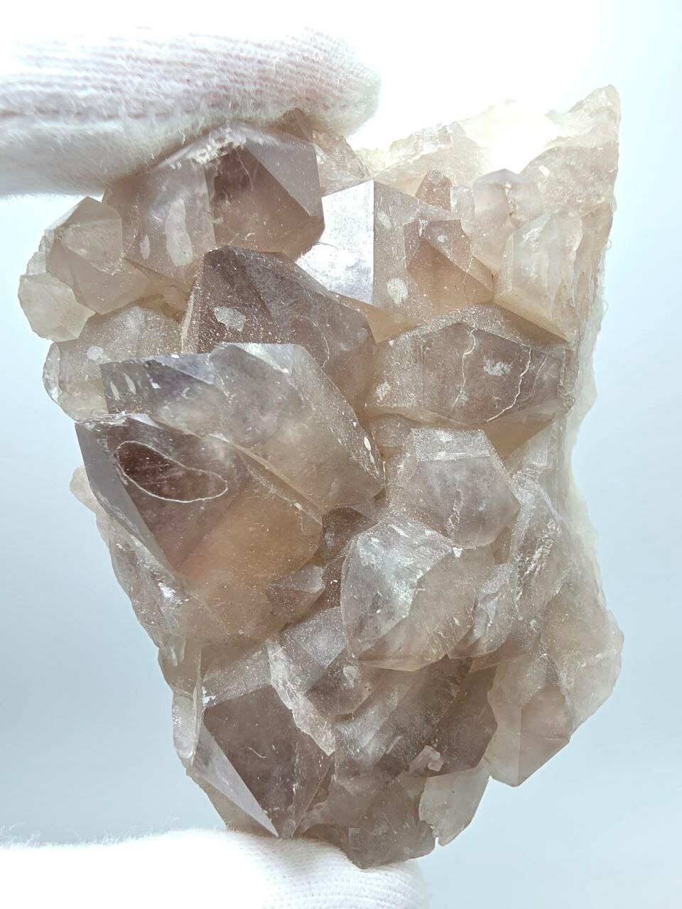 Друза дымчатого кварца 80 мм, 135 г. — фото 1