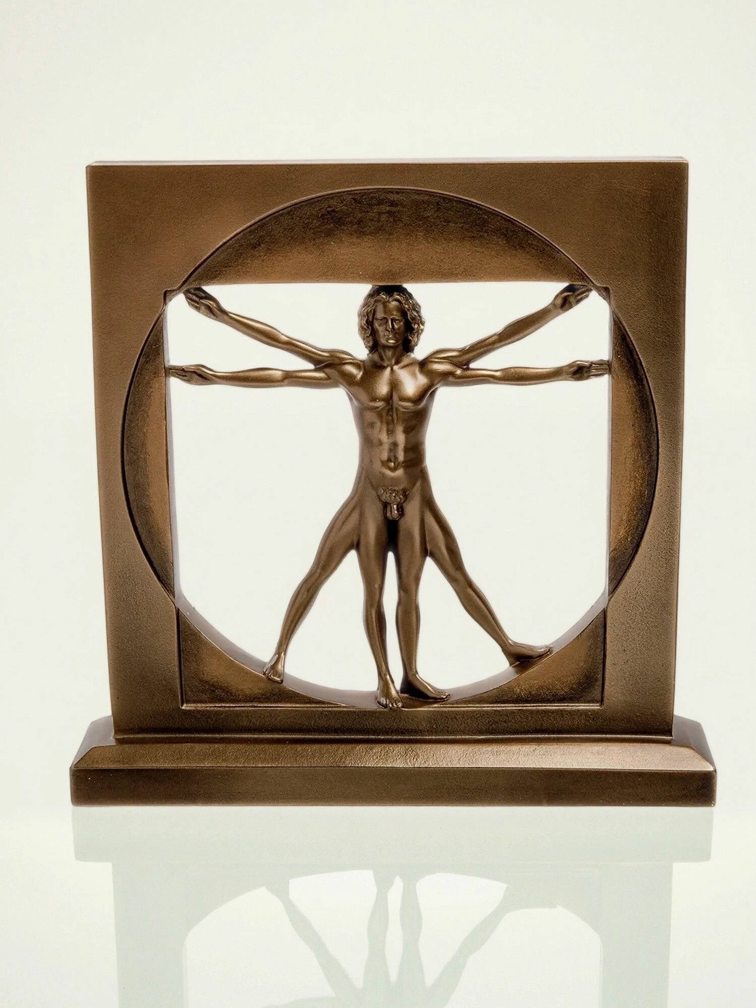 Статуэтка Витрувианский человек( Леонардо да Винчи), 22*4*21,5см