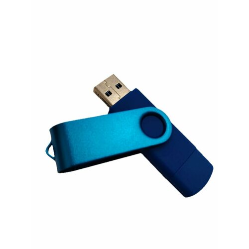 фото Type-c и usb 3.0 флешка для смартфонов 64 гб, otg поворотная