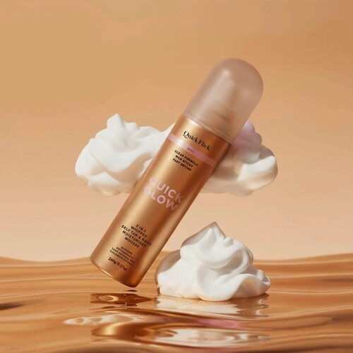 Изображение товара Quick Flick Мусс автозагар для тела Dark Whipped Tan & Body Moisturiser, 260 мл