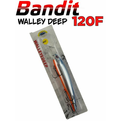 Bandit Walleye Deep воблер для троллинга 12см / Плавающая приманка бандит для рыбалки