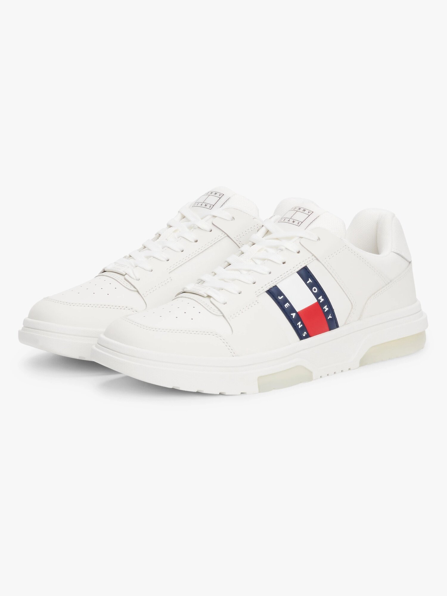 Кеды Tommy Jeans, размер 40 EU, белый — фото 1
