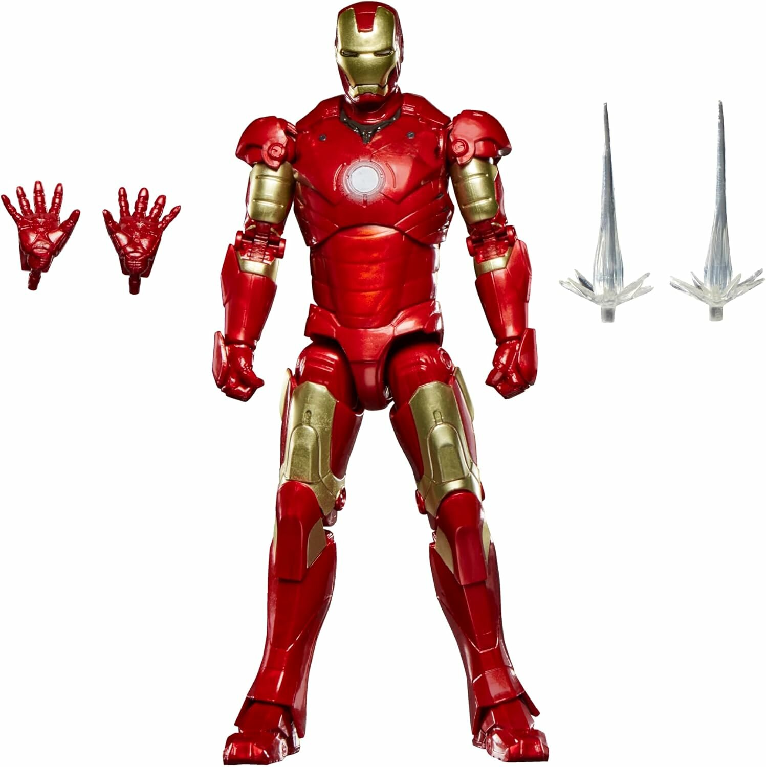 Marvel Legends Iron Man Mark III фигурка 6" по фильму сменные руки blast FX