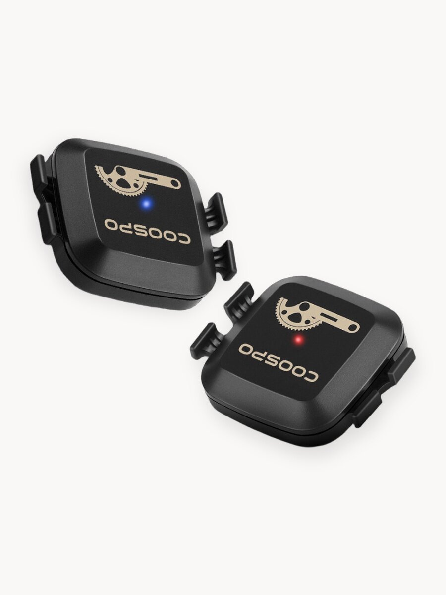 Набор 2 шт Датчик скорости и каденса Coospo для велокомпьютера ANT+, BLE5.0