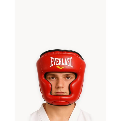 Шлем для бокса и ММА Everlast натуральная кожа