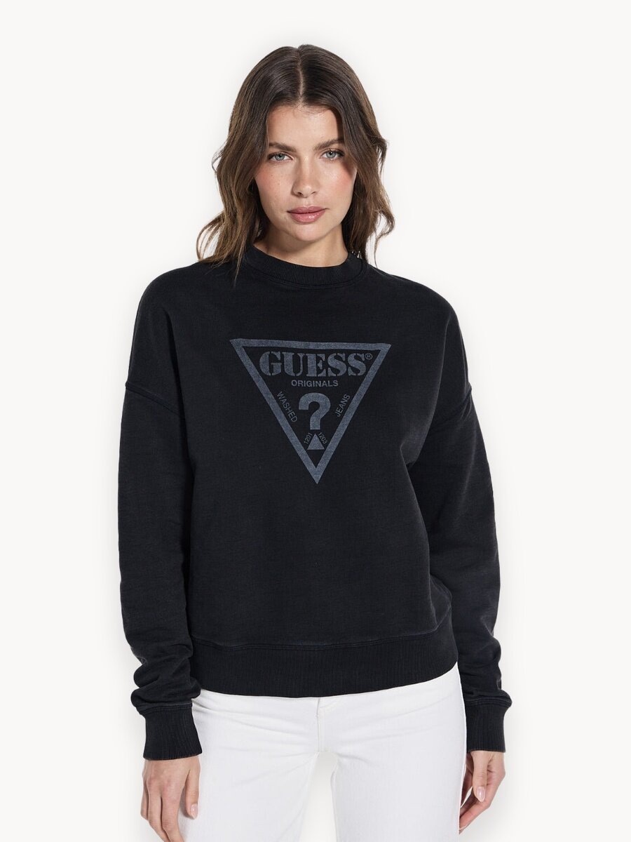 Джемпер GUESS, размер XL, черный