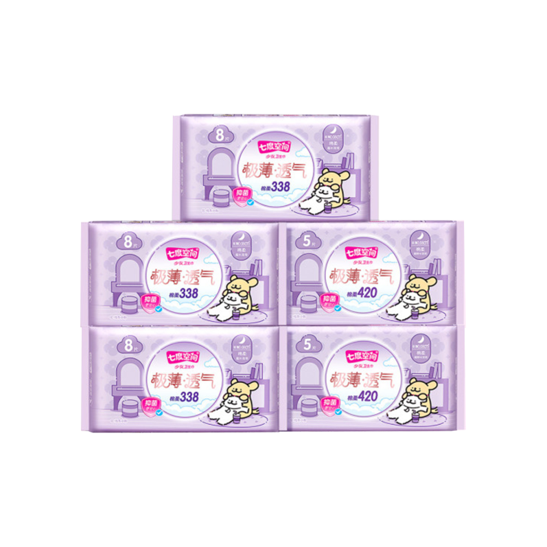 Прокладки женские гигиенические SPACE7 x XIANTIAOXIAOGOU
