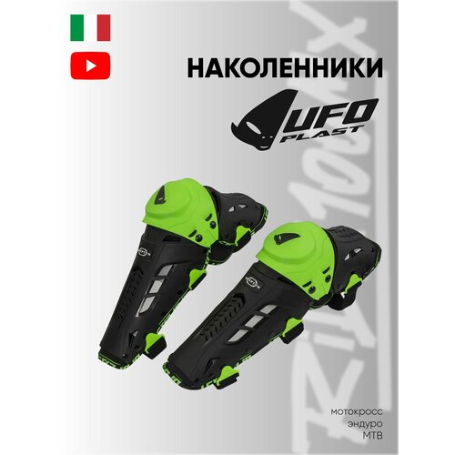 фото Наколенники ufo plast motocross crypton knee shin guard black