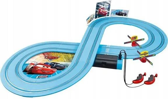 Автотрек Carrera Disney Cars POWER DUELL FIRST1 63038, 2,4 м