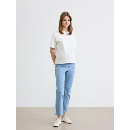 фото Джинсы мом lc waikiki lcw maternity, размер 42 eu, голубой