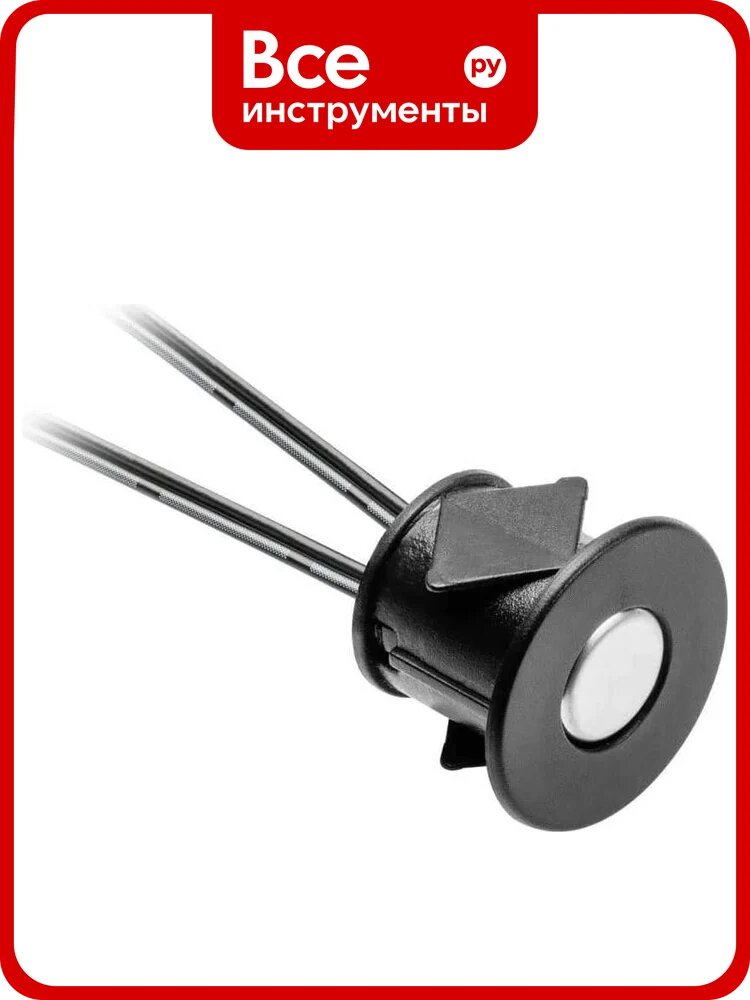 Сенсорный выключатель с регулировкой яркости GTV 12V, постоянного тока, max 24W, кабель 1 м, IP20, черный AE-WDSC-10DIM