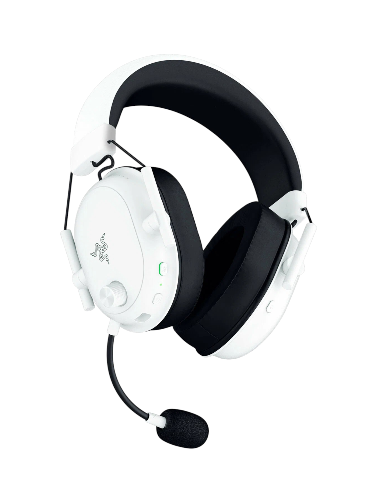 Беспроводная игровая гарнитура Razer BlackShark V2 Pro White (2023), 2.4 ГГц, Bluetooth, микрофон